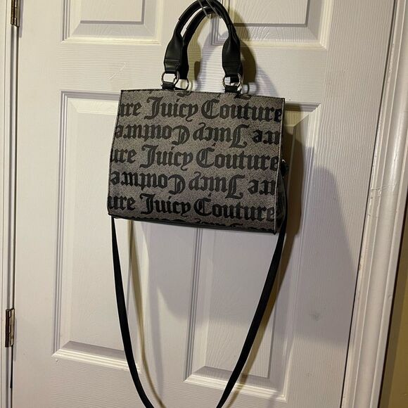 Juicy Couture synthetic Black and White Billboard Medium satchel / shoulder bag - Picture 6 of 15